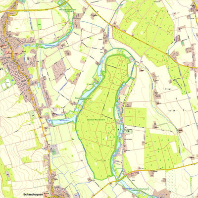 Bezirksregierung Köln Rheurdt 1 (1:10,000) digital map