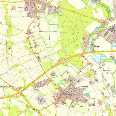 Bezirksregierung Köln Rheurdt 2 (1:10,000) digital map