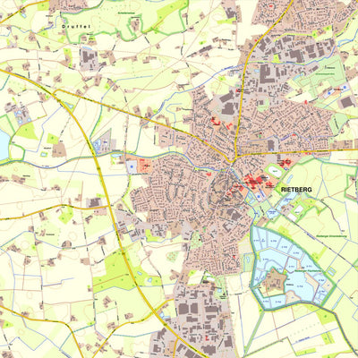 Bezirksregierung Köln Rietberg 1 (1:10,000) digital map