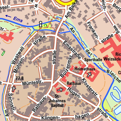 Bezirksregierung Köln Rietberg 1 (1:10,000) digital map
