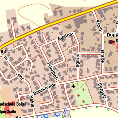 Bezirksregierung Köln Rietberg 6 (1:10,000) digital map