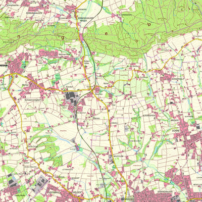 Bezirksregierung Köln Rödinghausen 1 (1:25,000) digital map