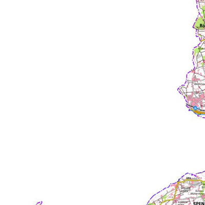Bezirksregierung Köln Rödinghausen (1:100,000) digital map