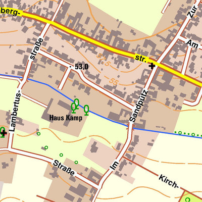 Bezirksregierung Köln Rommerskirchen 5 (1:10,000) digital map
