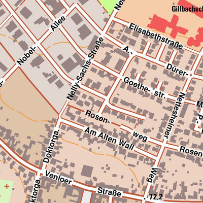 Bezirksregierung Köln Rommerskirchen 6 (1:10,000) digital map
