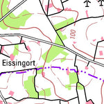 Bezirksregierung Köln Rosendahl (1:100,000) digital map