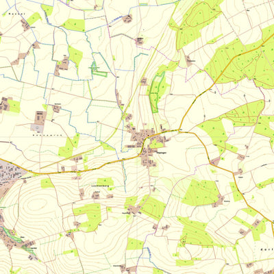 Bezirksregierung Köln Rosendahl 6 (1:10,000) digital map