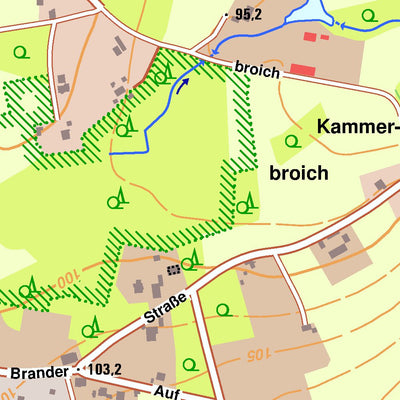 Bezirksregierung Köln Rösrath 3 (1:10,000) digital map