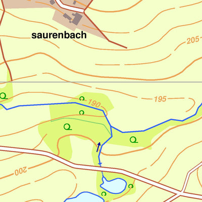 Bezirksregierung Köln Ruppichteroth 1 (1:10,000) digital map