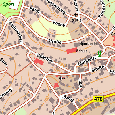 Bezirksregierung Köln Ruppichteroth 1 (1:10,000) digital map