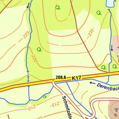 Bezirksregierung Köln Ruppichteroth 3 (1:10,000) digital map
