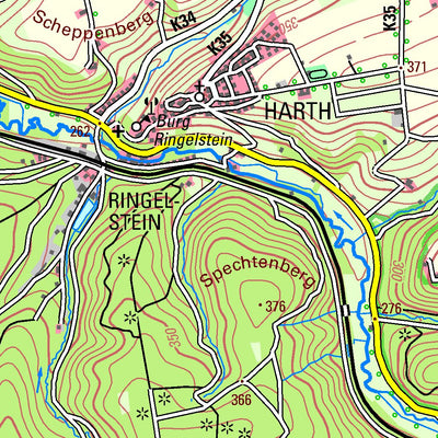 Bezirksregierung Köln Rüthen (1:50,000) digital map