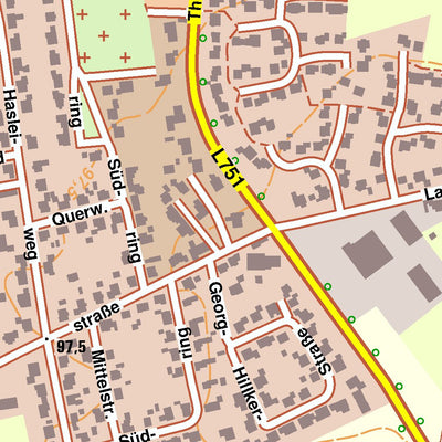 Bezirksregierung Köln Salzkotten 1 (1:10,000) digital map
