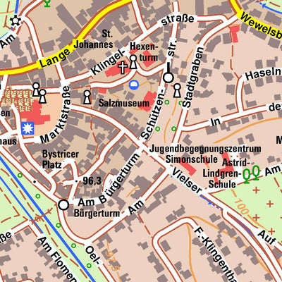 Bezirksregierung Köln Salzkotten 7 (1:10,000) digital map