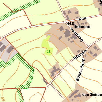 Bezirksregierung Köln Schermbeck 5 (1:10,000) digital map