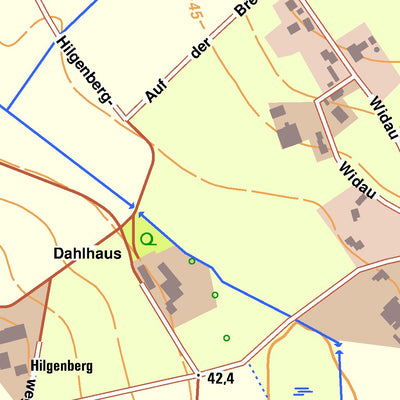 Bezirksregierung Köln Schermbeck 7 (1:10,000) digital map