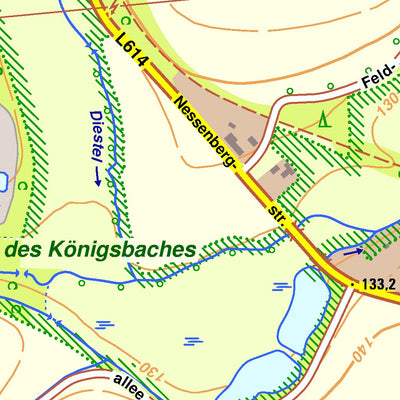 Bezirksregierung Köln Schieder-Schwalenberg 2 (1:10,000) digital map