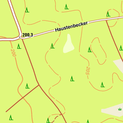 Bezirksregierung Köln Schlangen 1 (1:10,000) digital map
