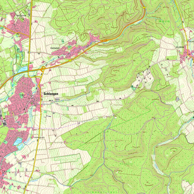 Bezirksregierung Köln Schlangen (1:25,000) digital map