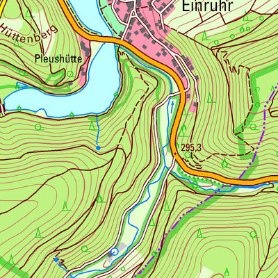 Bezirksregierung Köln Schleiden 1 (1:25,000) digital map