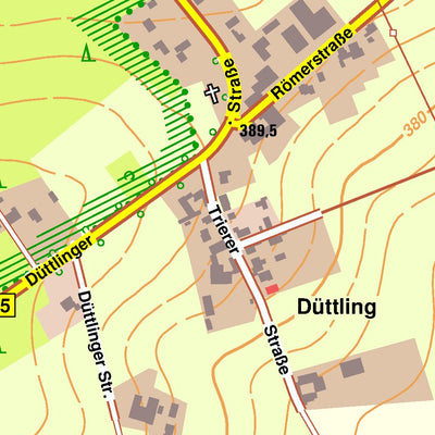 Bezirksregierung Köln Schleiden 9 (1:10,000) digital map