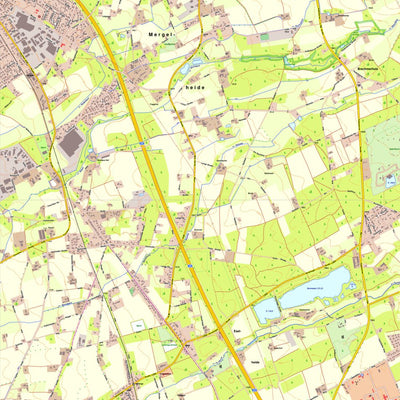 Bezirksregierung Köln Schloß Holte-Stukenbrock 1 (1:10,000) digital map