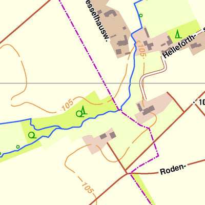 Bezirksregierung Köln Schloß Holte-Stukenbrock 3 (1:10,000) digital map