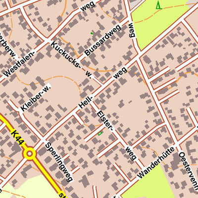 Bezirksregierung Köln Schloß Holte-Stukenbrock 5 (1:10,000) digital map