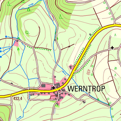 Bezirksregierung Köln Schmallenberg 3 (1:25,000) digital map