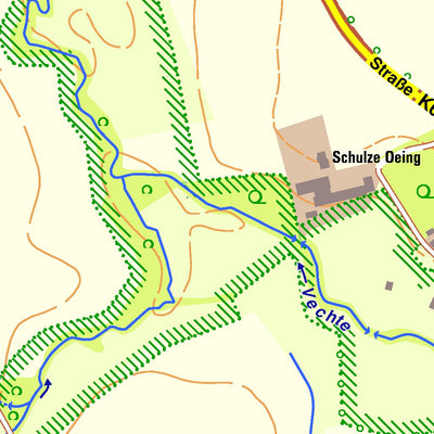 Bezirksregierung Köln Schöppingen 1 (1:10,000) digital map
