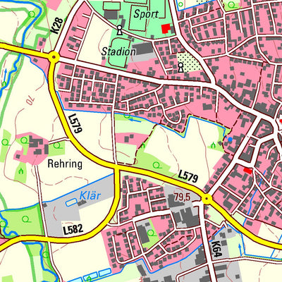 Bezirksregierung Köln Schöppingen (1:25,000) digital map
