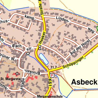 Bezirksregierung Köln Schöppingen 2 (1:10,000) digital map