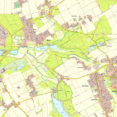 Bezirksregierung Köln Schwalmtal 3 (1:10,000) digital map
