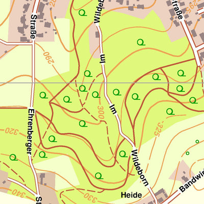 Bezirksregierung Köln Schwelm 1 (1:10,000) digital map
