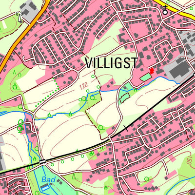 Bezirksregierung Köln Schwerte (1:25,000) digital map