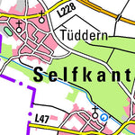 Bezirksregierung Köln Selfkant (1:100,000) digital map