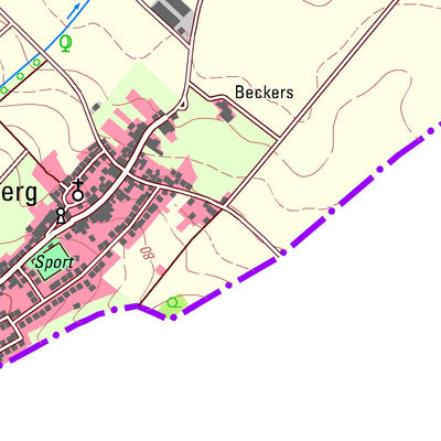 Bezirksregierung Köln Selfkant 2 (1:25,000) digital map