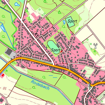 Bezirksregierung Köln Selfkant 2 (1:25,000) digital map