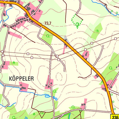 Bezirksregierung Köln Selm (1:25,000) digital map