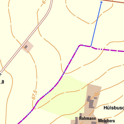 Bezirksregierung Köln Selm 3 (1:10,000) digital map