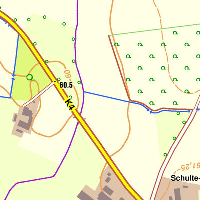 Bezirksregierung Köln Senden (1:10,000) digital map
