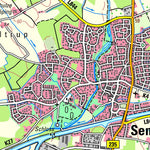 Bezirksregierung Köln Senden (1:50,000) digital map