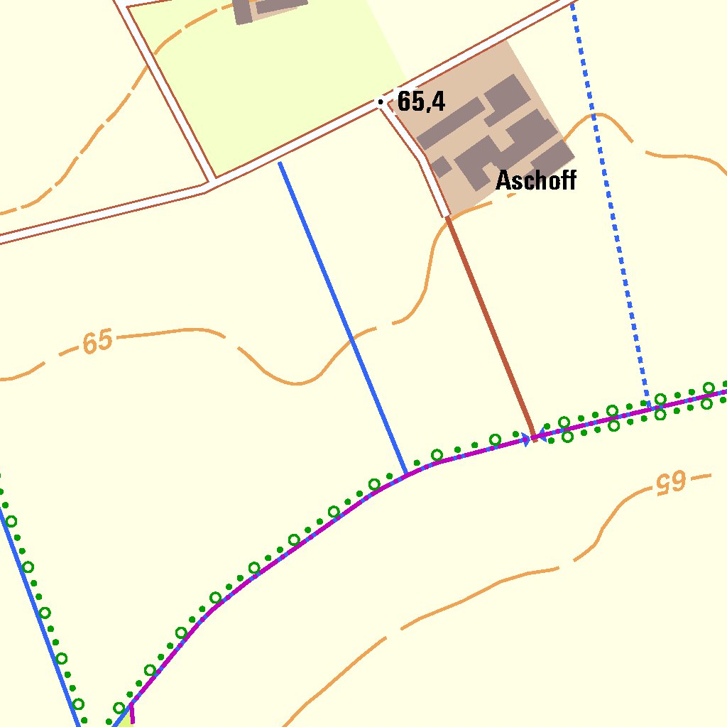 Senden 4 (1:10,000) Map by Bezirksregierung Koln | Avenza Maps