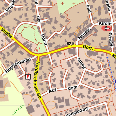 Bezirksregierung Köln Senden 5 (1:10,000) digital map