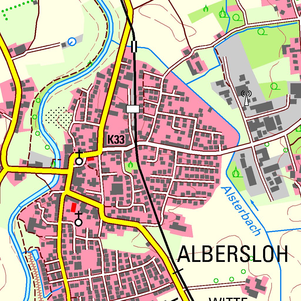 Sendenhorst 1 (1:25,000) Map by Bezirksregierung Koln | Avenza Maps