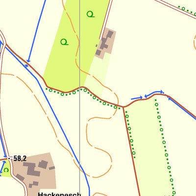 Bezirksregierung Köln Sendenhorst 6 (1:10,000) digital map
