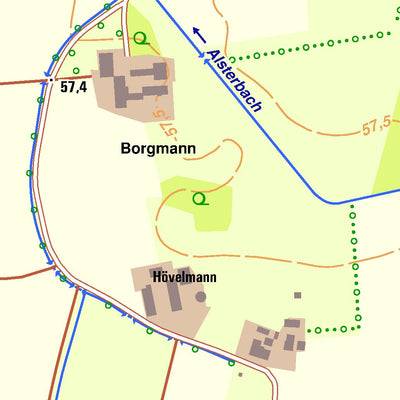 Bezirksregierung Köln Sendenhorst 6 (1:10,000) digital map