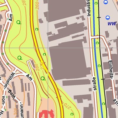 Bezirksregierung Köln Siegen 4 (1:10,000) digital map