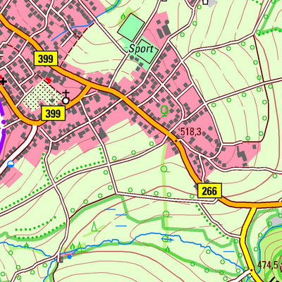 Bezirksregierung Köln Simmerath 1 (1:25,000) digital map