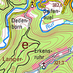 Bezirksregierung Köln Simmerath (1:100,000) digital map